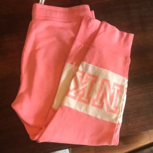 Pink Victoria Secret sweatpants
